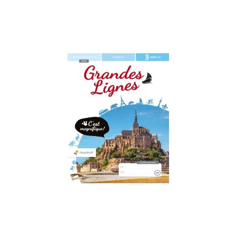 Afbeelding van Grandes lignes 6e ed - FLEX - : 3 vmbo-gt AB : Cahiers d'activités Afbeelding van Grandes lignes 6e ed - FLEX - : 3 vmbo-gt AB : Cahiers d'activités