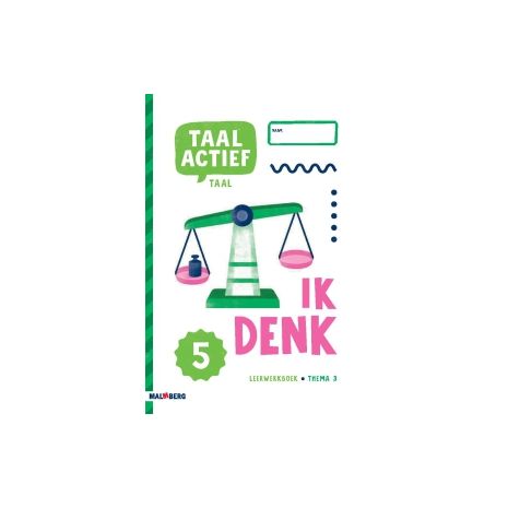Afbeelding van Taal actief 5 Taal : Groep 5, thema 3 : Leerwerkboek Afbeelding van Taal actief 5 Taal : Groep 5, thema 3 : Leerwerkboek