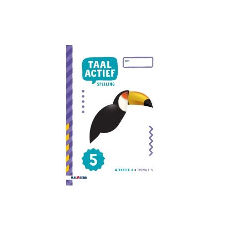 Afbeelding van Taal actief 5 Spelling : Groep 5 A : Werkboek