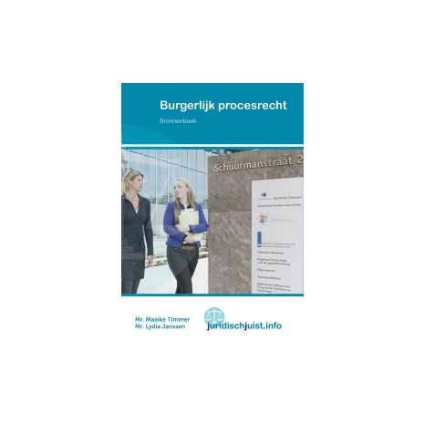 Afbeelding van Juridischjuist.info : Burgerlijk procesrecht