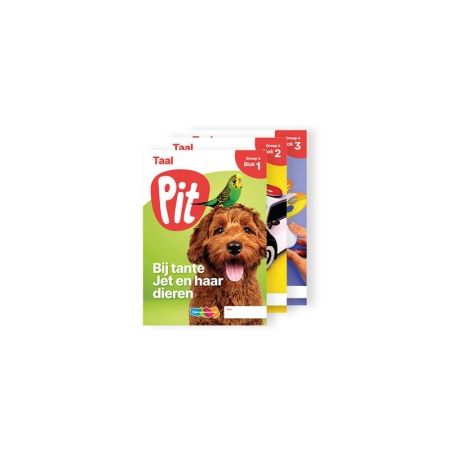 Afbeelding van Pit Taal : Groep 4, blok 1 t/m 3 : Leerwerkschrift Afbeelding van Pit Taal : Groep 4, blok 1 t/m 3 : Leerwerkschrift