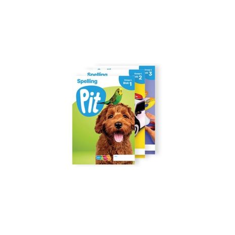 Afbeelding van Pit Spelling : Groep 4, blok 1 t/m 3 : Leerwerkschrift