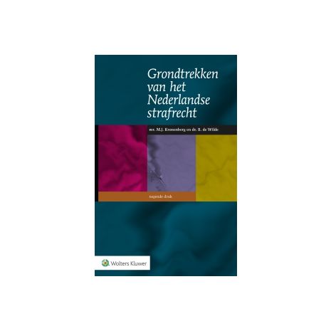Afbeelding van Grondtrekken van het Nederlandse strafrecht 9e dr Afbeelding van Grondtrekken van het Nederlandse strafrecht 9e dr