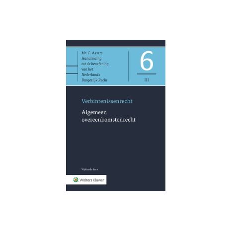 Afbeelding van Mr. C. Assers handleiding tot de beoefening van het Nederlands Burgerlijk Recht : 6 - III