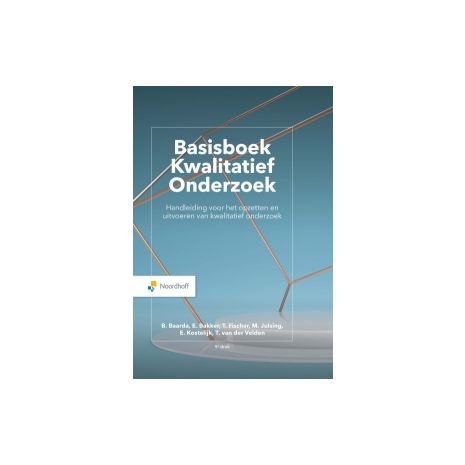 Afbeelding van Basisboek kwalitatief onderzoek 5e dr Afbeelding van Basisboek kwalitatief onderzoek 5e dr