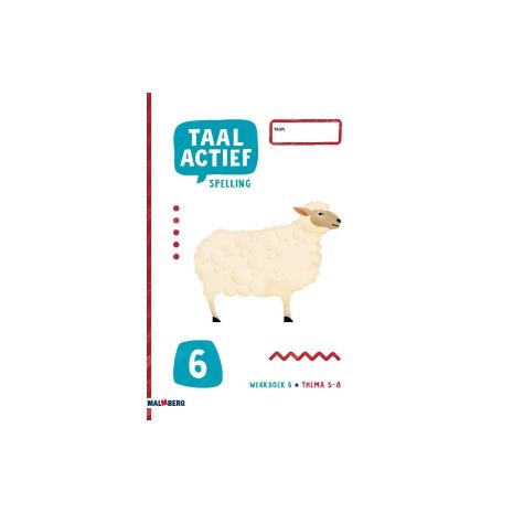 Afbeelding van Taal actief 5 Spelling : Groep 6 B : Werkboek