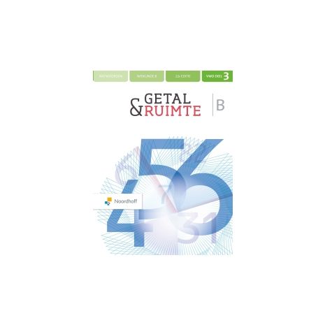 Afbeelding van Getal & ruimte 12e ed : vwo B 3 : Antwoordenboek Afbeelding van Getal & ruimte 12e ed : vwo B 3 : Antwoordenboek