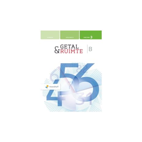 Afbeelding van Getal & ruimte 12e ed : vwo B 3 : Leerboek Afbeelding van Getal & ruimte 12e ed : vwo B 3 : Leerboek