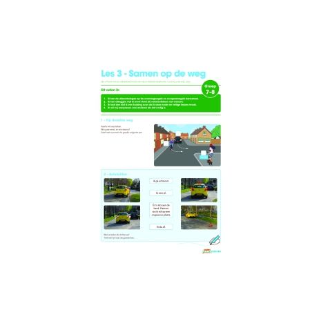 Afbeelding van Veilig Verkeer Nederland : Groep 7+8 : Samen op de weg : Les 3 & 4 Afbeelding van Veilig Verkeer Nederland : Groep 7+8 : Samen op de weg : Les 3 & 4