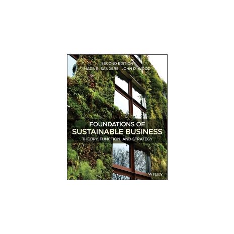 Afbeelding van Foundations of sustainable business Afbeelding van Foundations of sustainable business