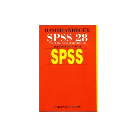 Afbeelding van Basishandboek SPSS 28 Afbeelding van Basishandboek SPSS 28