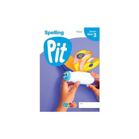 Afbeelding van Pit Spelling : Groep 4, blok 3 : Leerwerkschrift maat Afbeelding van Pit Spelling : Groep 4, blok 3 : Leerwerkschrift maat