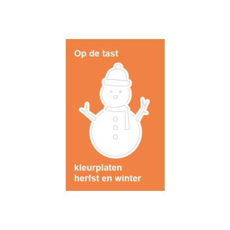 Afbeelding van Op de tast... : Kleurplaten herfst en winter