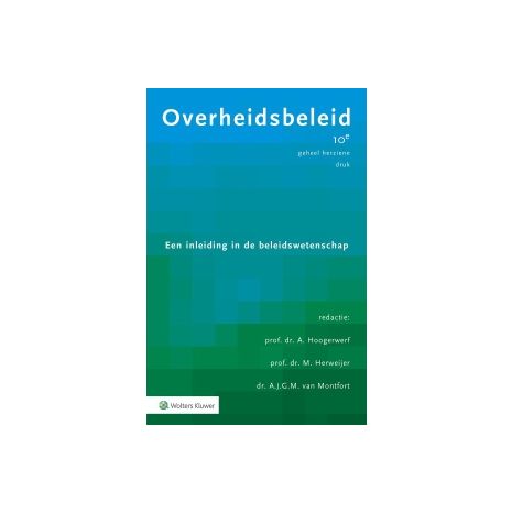Afbeelding van Overheidsbeleid 10e geh. herz. dr