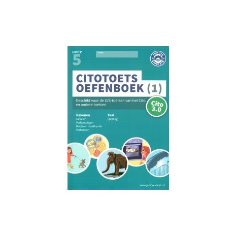 Afbeelding van Citotoets oefenboek : Groep 5, dl 1,2 en 3 Afbeelding van Citotoets oefenboek : Groep 5, dl 1,2 en 3