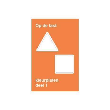 Afbeelding van Op de tast... : Kleurplaten Basisvormen 1