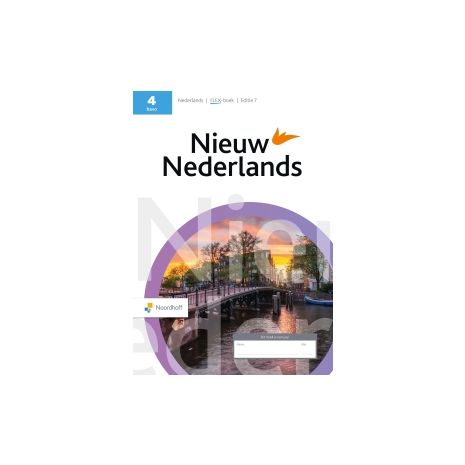 Afbeelding van Nieuw Nederlands 7e ed - FLEX - : 4 havo : Leerboek Afbeelding van Nieuw Nederlands 7e ed - FLEX - : 4 havo : Leerboek