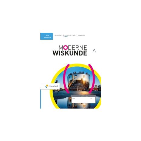 Afbeelding van Moderne wiskunde 12.1 - FLEX - : havo A 2 : Leerwerkboek