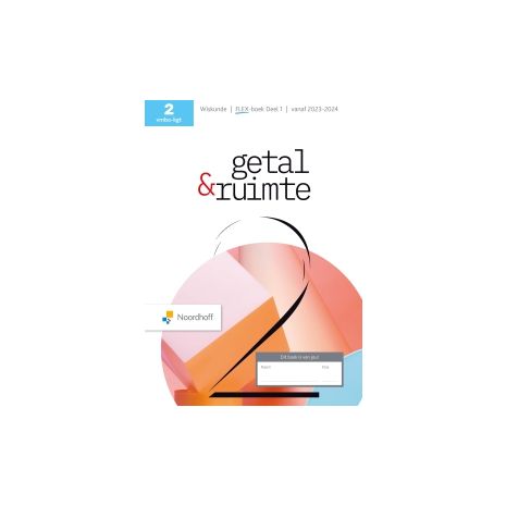 Afbeelding van Getal & ruimte 13.0 - FLEX - : 2 vmbo-kgt deel 1 : Leerboek
