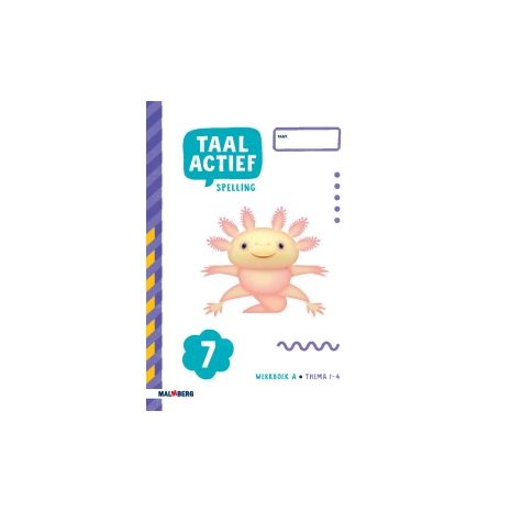 Afbeelding van Taal actief 5 Spelling : Groep 7 A, thema 1-4 : Werkboek