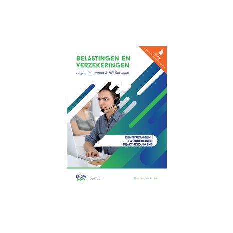 Afbeelding van Knowhow Juridisch : Belastingen en verzekeringen : Theorie-/werkboek Afbeelding van Knowhow Juridisch : Belastingen en verzekeringen : Theorie-/werkboek