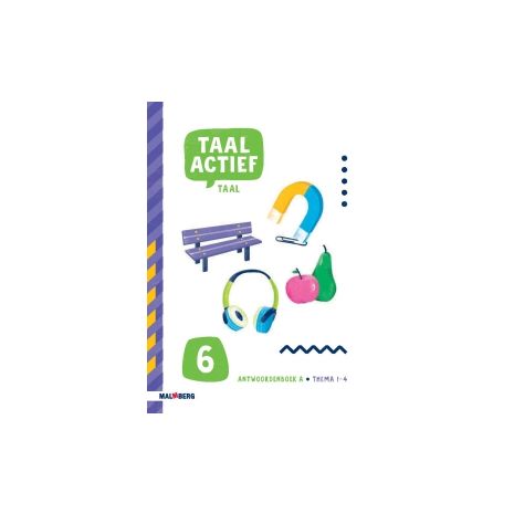 Afbeelding van Taal actief 5 Taal : Groep 6 A, thema 1-4 : Antwoordenboek Afbeelding van Taal actief 5 Taal : Groep 6 A, thema 1-4 : Antwoordenboek