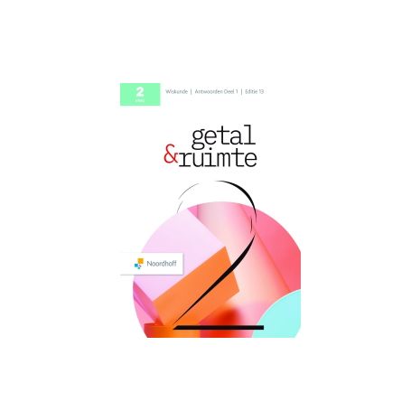 Afbeelding van Getal & ruimte 13.0 - FLEX - : 2 vwo 1 : Antwoordenboek Afbeelding van Getal & ruimte 13.0 - FLEX - : 2 vwo 1 : Antwoordenboek