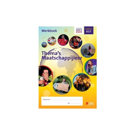 Afbeelding van Thema's maatschappijleer 2023-2024 : vmbo-kgt : Werkboek Afbeelding van Thema's maatschappijleer 2023-2024 : vmbo-kgt : Werkboek