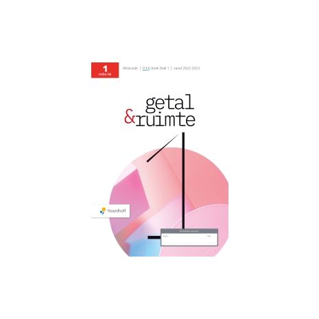 Afbeelding van Getal & ruimte 13e ed - FLEX - : 1 vmbo-bk 1 : Leerwerkboek Afbeelding van Getal & ruimte 13e ed - FLEX - : 1 vmbo-bk 1 : Leerwerkboek