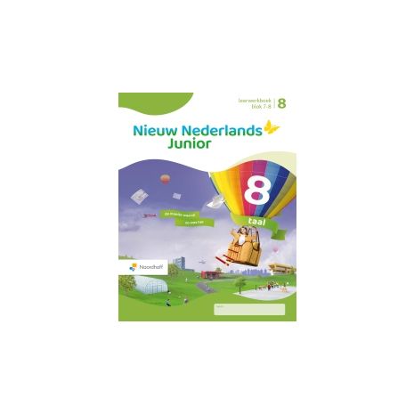 Afbeelding van Nieuw Nederlands junior Taal : Groep 8, blok 7-8 : Leerwerkboek