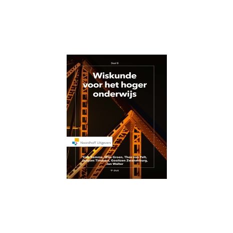 Afbeelding van Wiskunde voor het hoger onderwijs : Deel B Afbeelding van Wiskunde voor het hoger onderwijs : Deel B