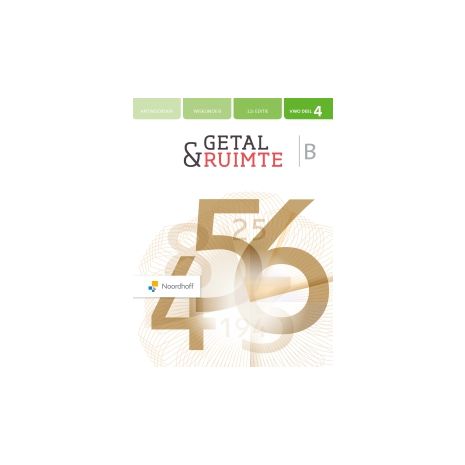 Afbeelding van Getal & ruimte 12.0 - FLEX - : vwo B 4 : Antwoordenboek Afbeelding van Getal & ruimte 12.0 - FLEX - : vwo B 4 : Antwoordenboek
