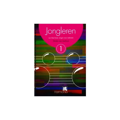 Afbeelding van Jongleren : van blad leren zingen voor iedereen : Oefenboek 1 Afbeelding van Jongleren : van blad leren zingen voor iedereen : Oefenboek 1