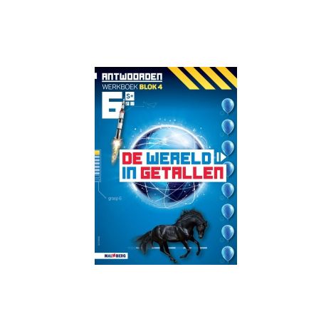 Afbeelding van De wereld in getallen 5e versie : Groep 6, blok 4 S+ : Antwoordenboek