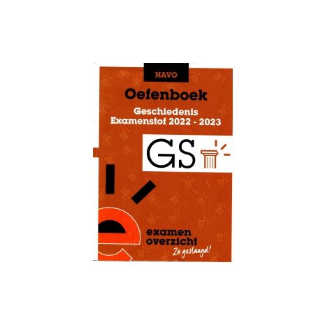 Afbeelding van Oefenboek Examenstof Geschiedenis : havo : 2022-2023