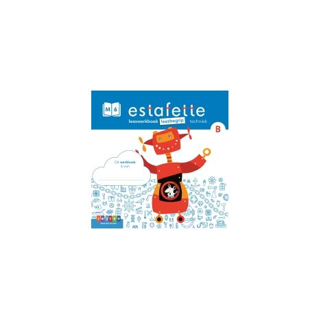 Afbeelding van Estafette 3 : M6 B : Leeswerkboek - techniek