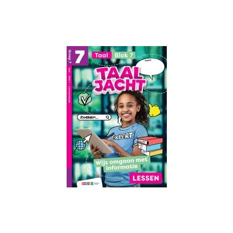 Afbeelding van Taaljacht Taal : Groep 7, blok 7 : Leerwerkboek