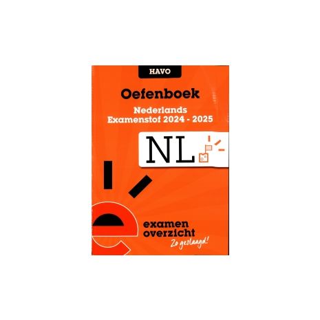 Afbeelding van Oefenboek Examenstof Nederlands : havo : 2024-2025 Afbeelding van Oefenboek Examenstof Nederlands : havo : 2024-2025
