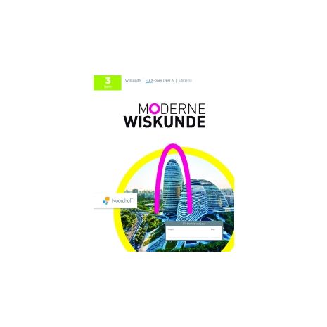 Afbeelding van Moderne wiskunde 13.0 - FLEX - : 3 havo A : Leerboek Afbeelding van Moderne wiskunde 13.0 - FLEX - : 3 havo A : Leerboek