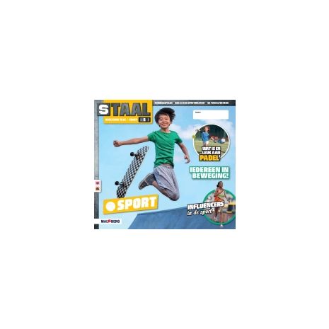Afbeelding van Staal Taal 2 : Groep 6 : Thema 2 Sport : Magazine