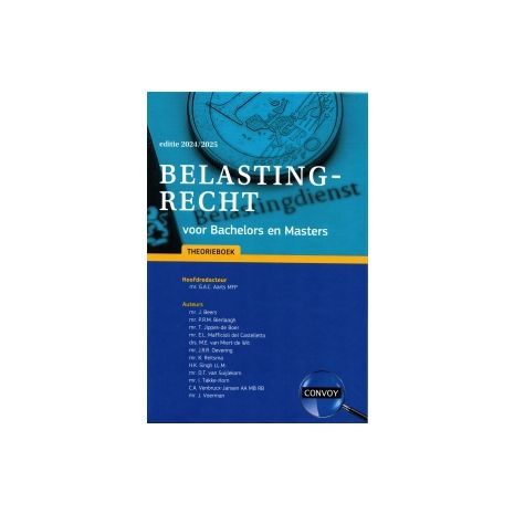 Afbeelding van Belastingrecht voor Bachelors en Masters : Theorieboek 2024-2025 Afbeelding van Belastingrecht voor Bachelors en Masters : Theorieboek 2024-2025
