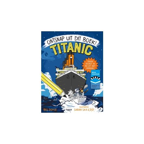 Afbeelding van Blink Lezen : Groep 5+6 A : Thema 1 : Titanic - Ontsnap uit dit boek! : Leesclubboek Afbeelding van Blink Lezen : Groep 5+6 A : Thema 1 : Titanic - Ontsnap uit dit boek! : Leesclubboek