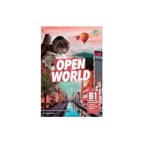 Afbeelding van Open World : Preliminary B1 : Student's book without answers Afbeelding van Open World : Preliminary B1 : Student's book without answers