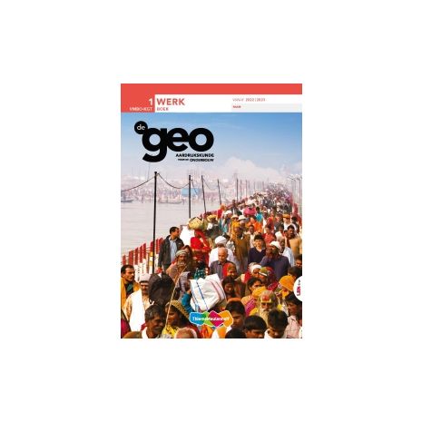 Afbeelding van De geo - LRN-line - : 1 vmbo-kgt : Werkboek