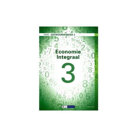 Afbeelding van Economie integraal 2e dr : vwo 3 : Antwoordenboek Afbeelding van Economie integraal 2e dr : vwo 3 : Antwoordenboek