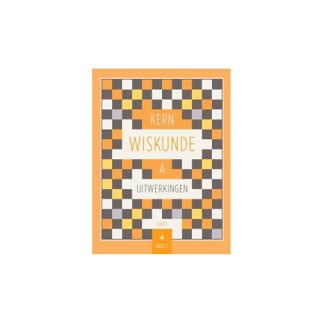 Afbeelding van KERN Wiskunde : 4 havo A 2 : Uitwerkingen