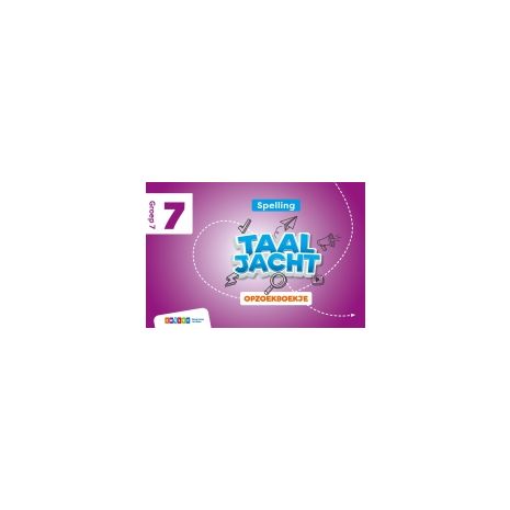 Afbeelding van Taaljacht Spelling/Grammatica : Groep 7 : Opzoekboekje Afbeelding van Taaljacht Spelling/Grammatica : Groep 7 : Opzoekboekje