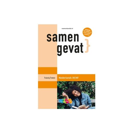 Afbeelding van Samengevat Nederlands : havo/vwo : 3F/4F