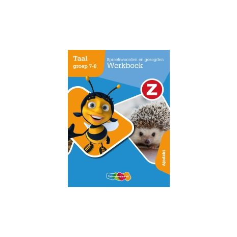 Afbeelding van Z-Taal Spreekwoorden en gezegden : Groep 7+8 : Werkboek Afbeelding van Z-Taal Spreekwoorden en gezegden : Groep 7+8 : Werkboek
