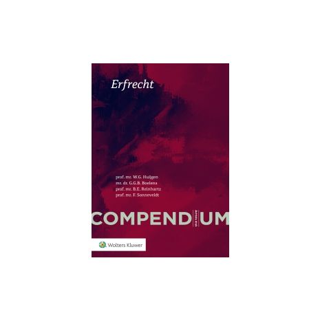 Afbeelding van Compendium erfrecht 8e dr